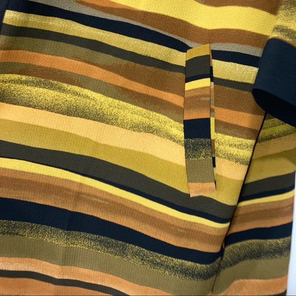 Linea by Louis Dell'Olio Printed Woven Cardigan Size Small A351112 - Picture 5 of 15